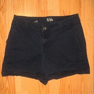 a.n.a Women's Chino Black Shorts